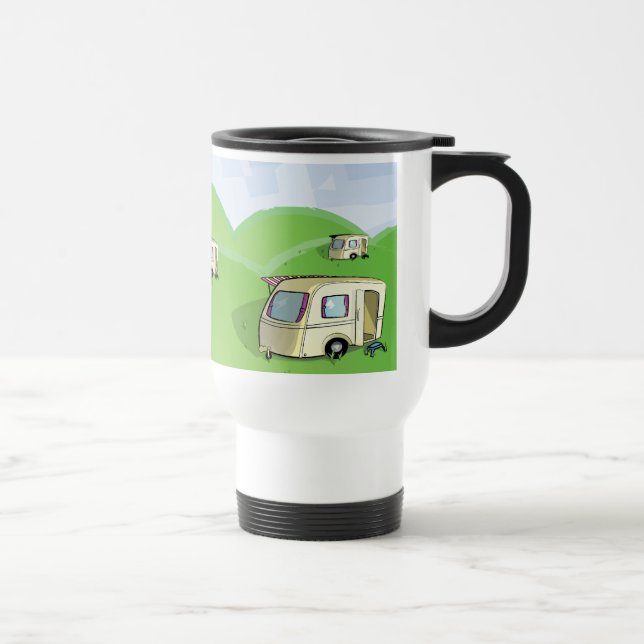caravan park travel mug (Right)