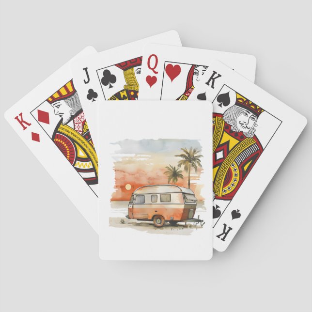 Caravan Playing Cards (Back)