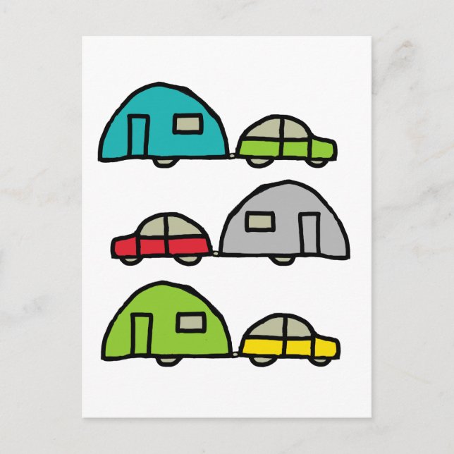 Caravan Postcard (Front)