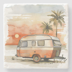 Caravan Stone Coaster