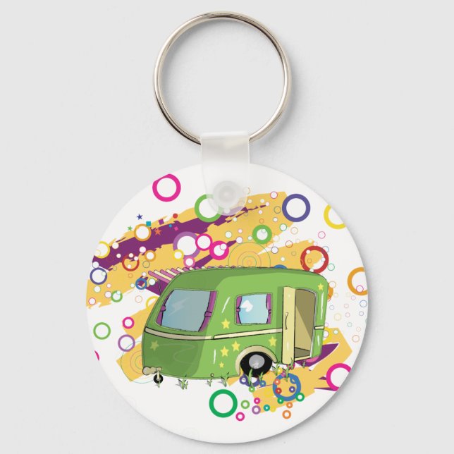 Caravaning Key Ring (Front)