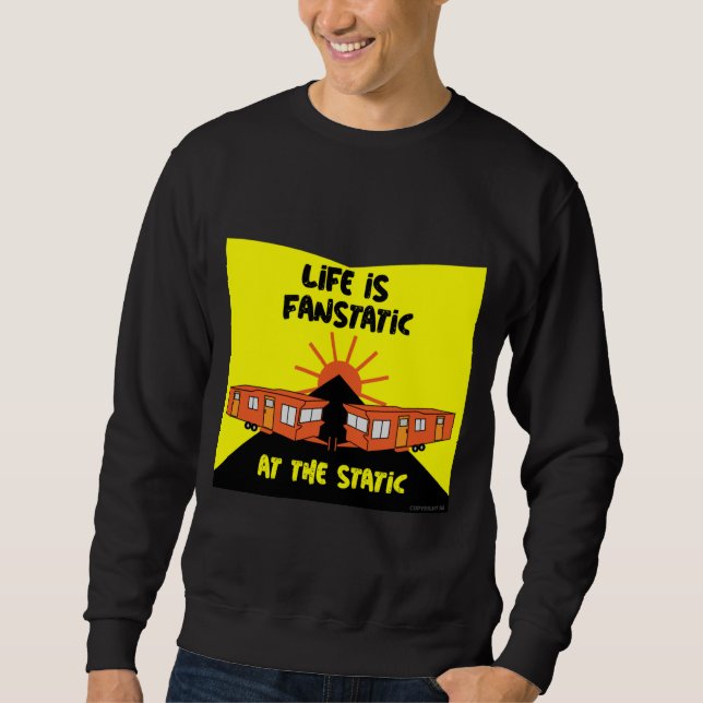 Caravanning | Static Caravans | Caravan Camping |  Sweatshirt (Front)
