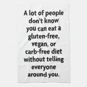 carb-free tea towel