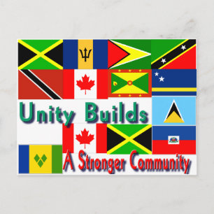 Carbbean-canada unity postcard