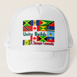 Carbbean-canada unity trucker hat
