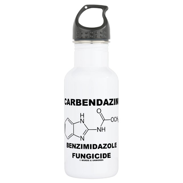 Carbendazim Benzimidazole Fungicide Chemistry 532 Ml Water Bottle (Front)