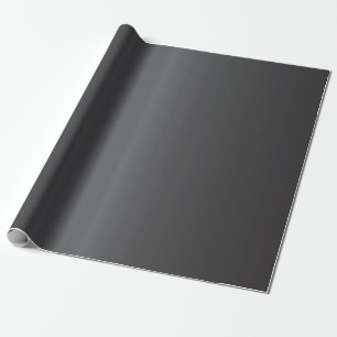 Carbon Black Bells Wrapping Paper