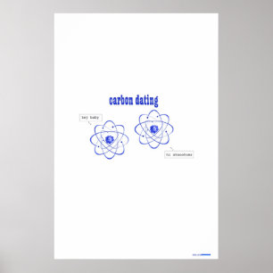 carbon dating poster