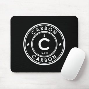 Carbon Element Black Mouse Pad