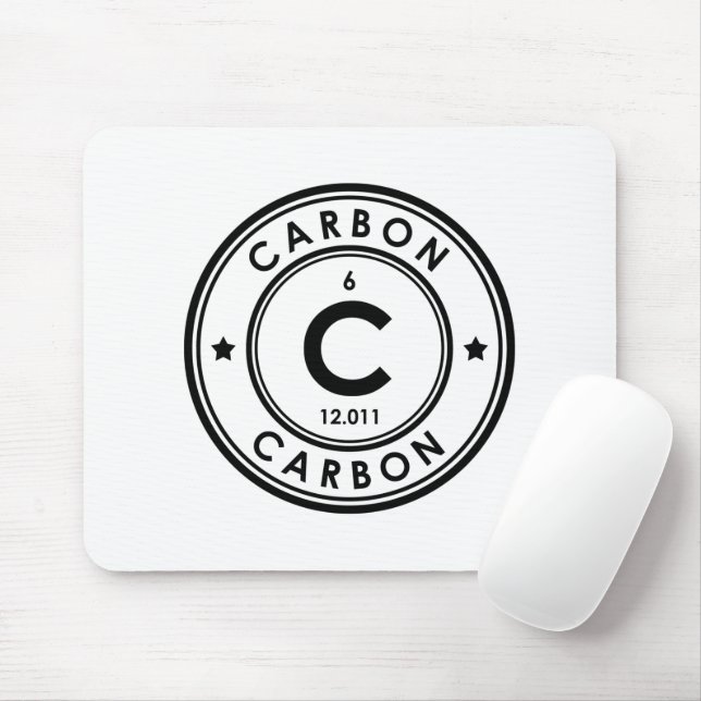 Carbon Element Mouse Pad (With Mouse)