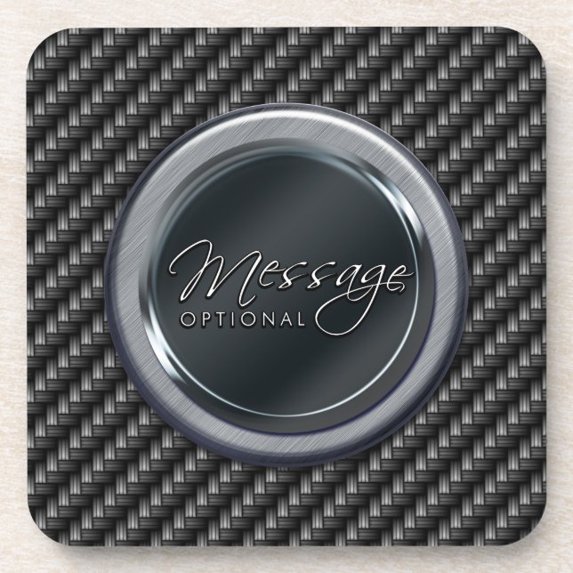 Carbon Fiber 2A Coaster (Front)