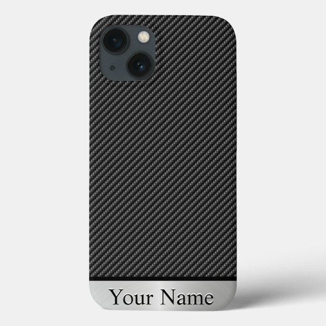 Carbon Fibre 1-2A Options Case-Mate iPhone Case (Back)