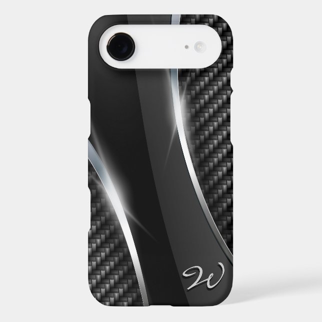 Carbon Fibre 3 Speck Case-Mate iPhone Case (Back)