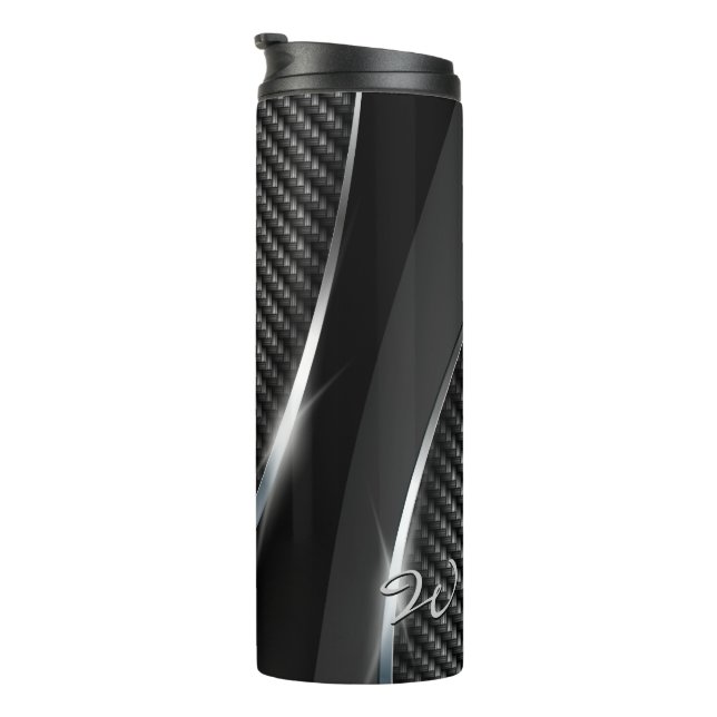 Carbon Fibre 3 Thermal Tumbler (Rotated Right)