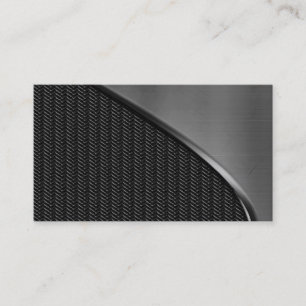 Carbon Fibre And Metal Business Cards