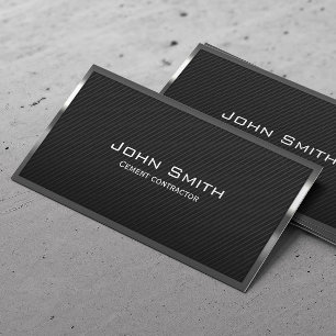 Carbon Fibre Cement Contractor Business Card