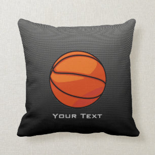 Carbon Fibre look Basketball Cushion