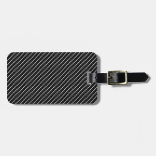 Carbon Fibre luggage tag