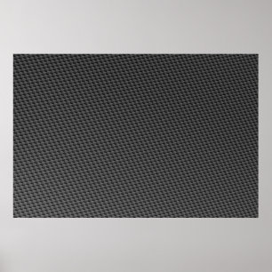 Carbon Fibre Material Poster