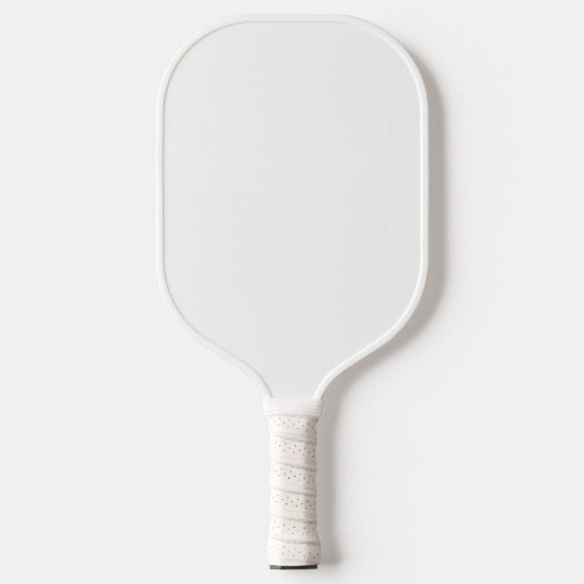 Carbon Fibre Pickleball Paddle, Colour: White, Cov Pickleball Paddle (Front)