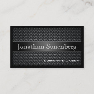 Carbon Fibre Professional Business Cards