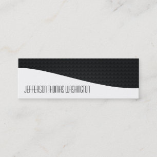 Carbon Fibre Professional Slim Business Cards