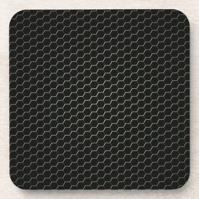 Carbon-fibre-reinforced polymer coaster (Front)