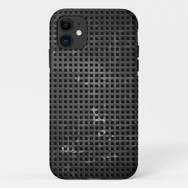 Carbon-fibre-reinforced polymer Grill Case-Mate iPhone Case (Back)