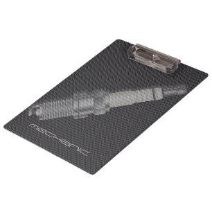 Carbon Fibre Spark Plug Car Mechanic Clipboard