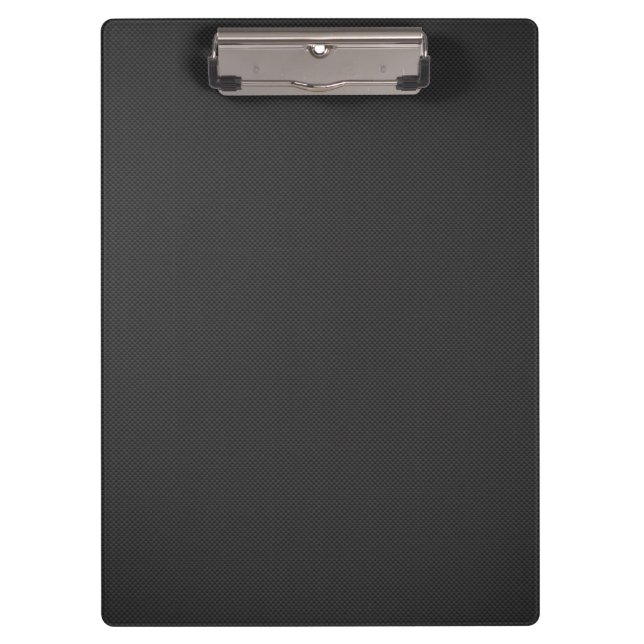 Carbon Fibre Style 01 Clipboard (Front)