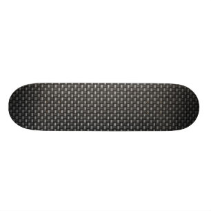 carbon fibre texture skateboard