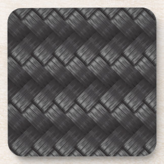 Carbon Fibre Weave Texture Coaster