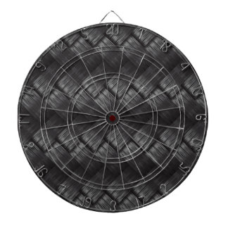 Carbon Fibre Weave Texture Dartboard