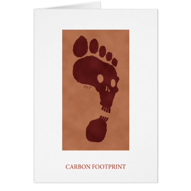 Carbon Footprint Card (Front)