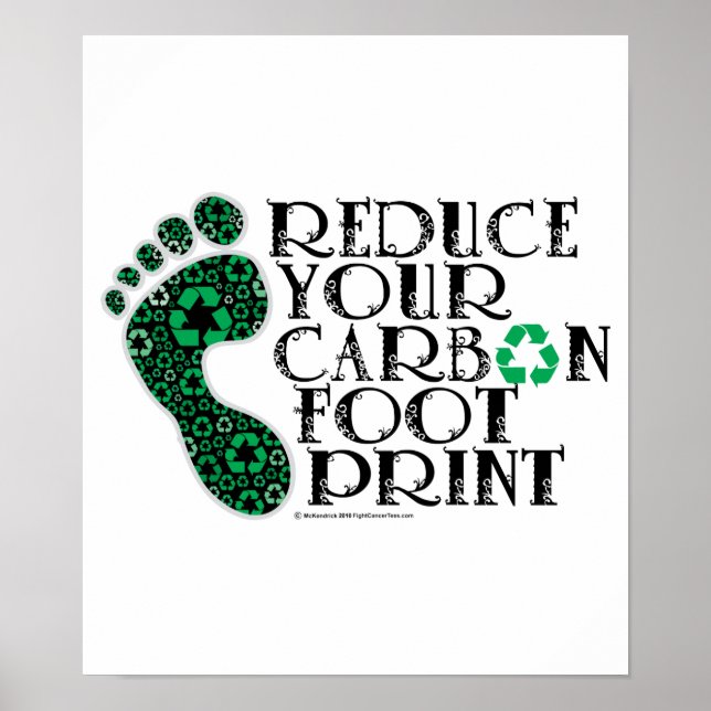 Carbon Footprint Poster (Front)