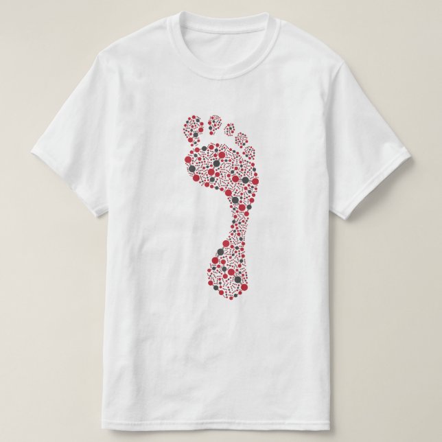Carbon Footprint T-Shirt (Design Front)