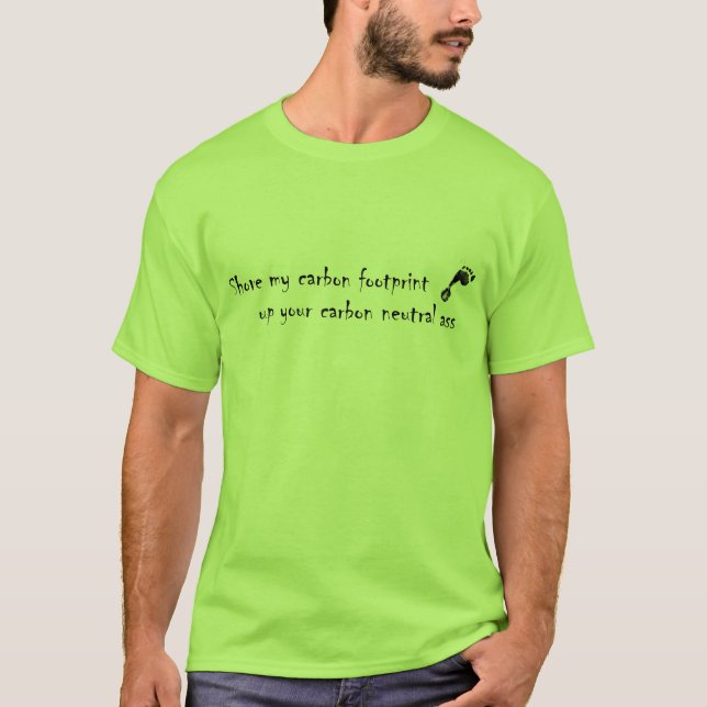 Carbon Footprint T-Shirt (Front)