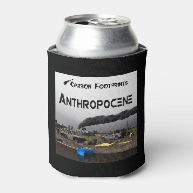 Carbon Footprints - Anthropocene Can Cooler (Can Front)