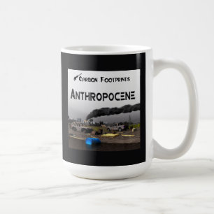 Carbon Footprints - Anthropocene Coffee Mug