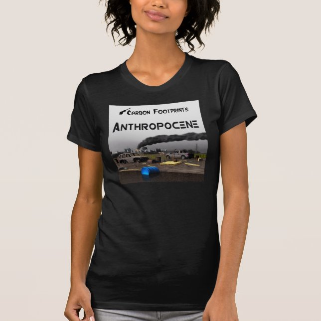 Carbon Footprints - Anthropocene T-Shirt (Front)