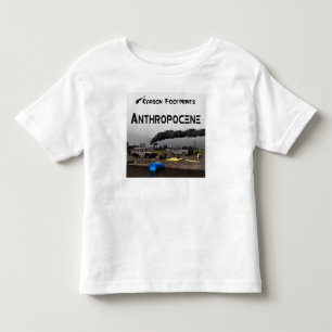 Carbon Footprints - Anthropocene Toddler T-Shirt