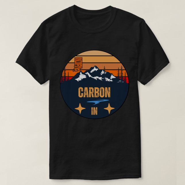 Carbon, Indiana T-Shirt (Design Front)