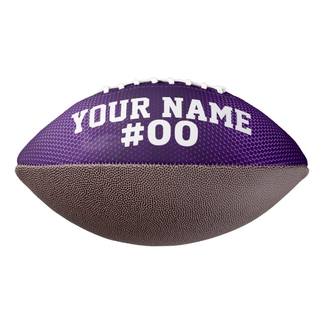 Carbon Purple Football American Football (Rotated 270)