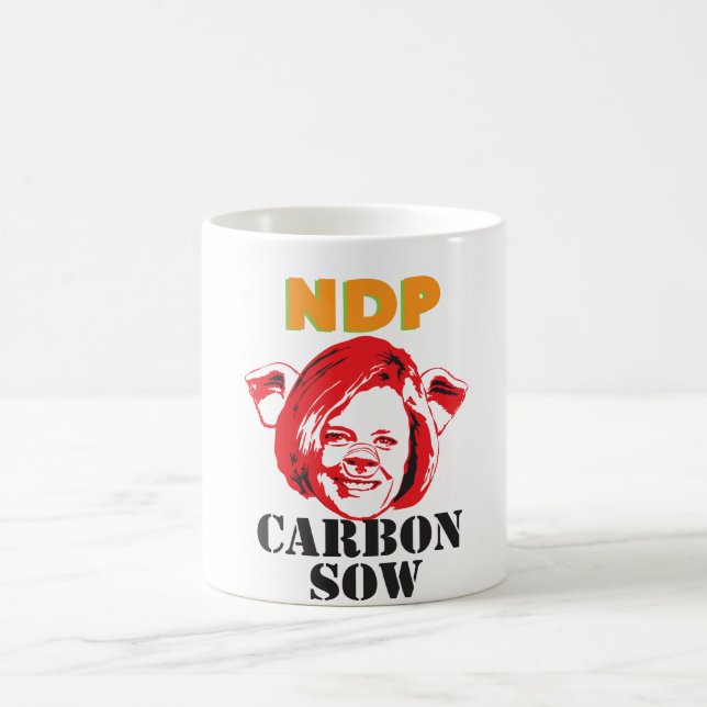 Carbon sow coffee mug (Center)