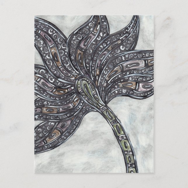 Carbon Space Plant 5 Postcard (Front)