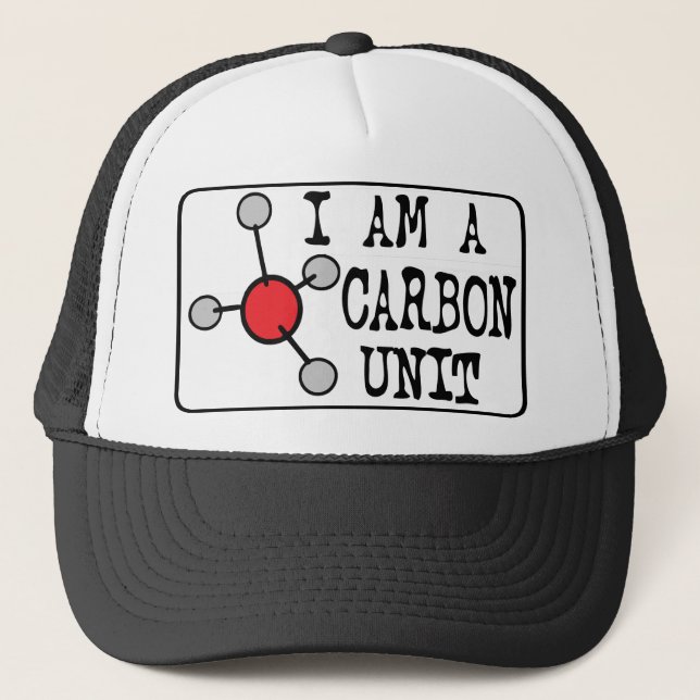 Carbon Unit Trucker Hat (Front)