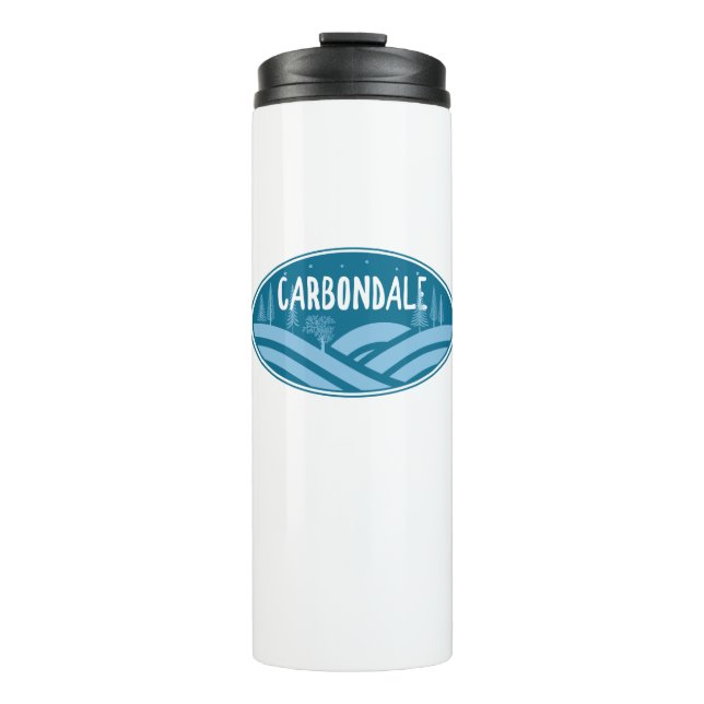 Carbondale Colorado Outdoors Thermal Tumbler (Front)