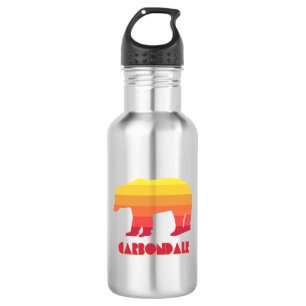Carbondale Colorado Rainbow Bear 532 Ml Water Bottle