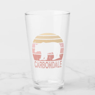 Carbondale Colorado Retro Bear Glass