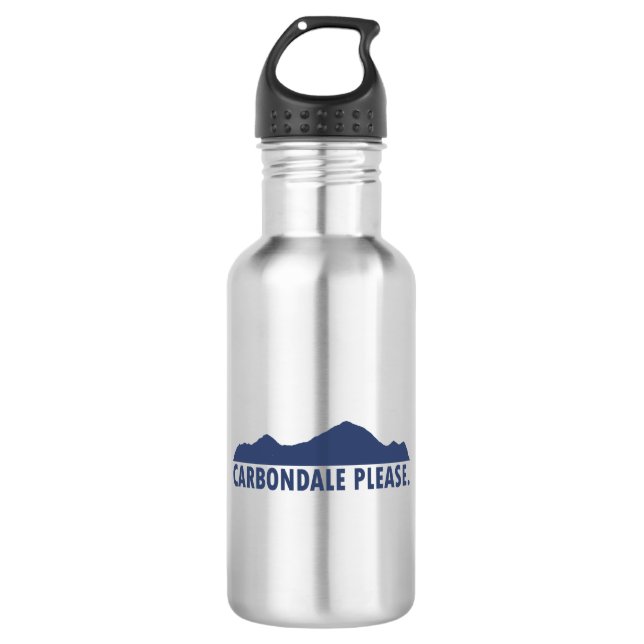 Carbondale Please 532 Ml Water Bottle (Front)
